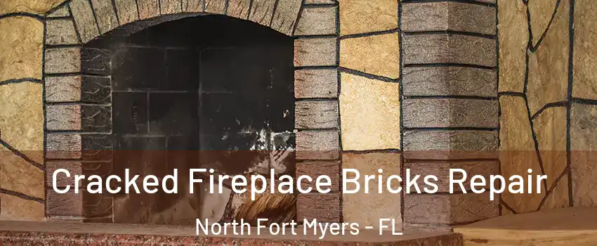  Cracked Fireplace Bricks Repair North Fort Myers - FL