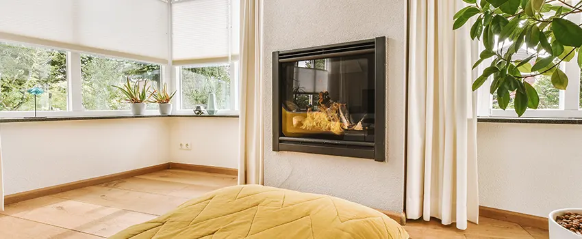 Residential Fireplace Ceramic Glass Installation in North Fort Myers, FL