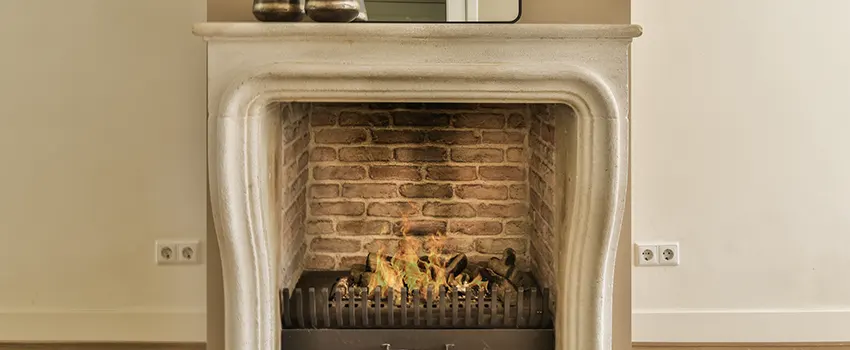 Vintage-style Fireplace Redesign in North Fort Myers, Florida