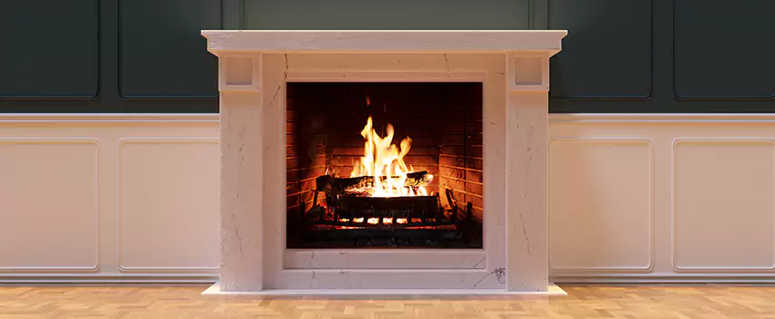 Open Flame Wood-Burning Fireplace Installation Services in North Fort Myers, Florida