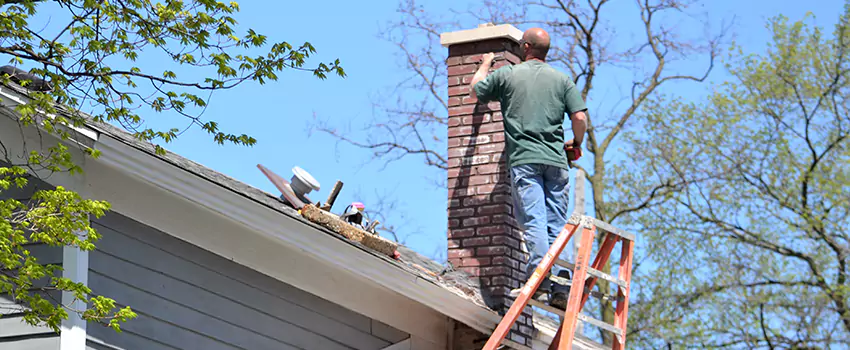 Vinyl and PVC Chimney Flashing Installation in North Fort Myers, FL
