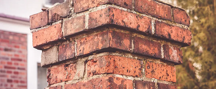 Cracked Chimney Bricks Repair Cost in North Fort Myers, Florida